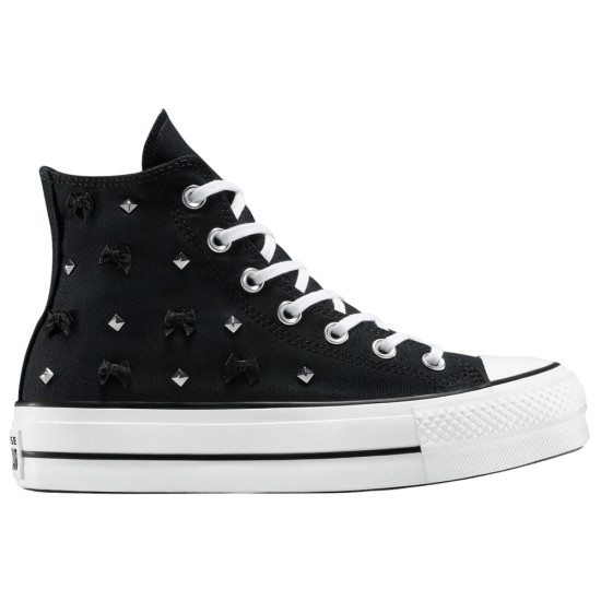 Converse Chuck Taylor All Star Lift Platform Bows & Studs